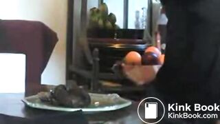 A plate full of turd