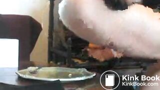 A plate full of turd