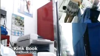 Camgirl Poops in Public