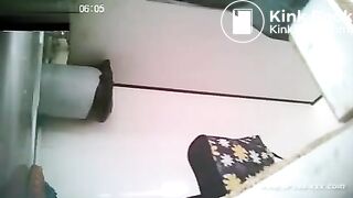 Chinese dolls in toilet drain