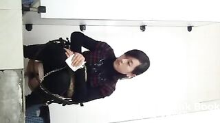 Chinese dolls in toilet drain