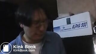 Poop in white nylon panties