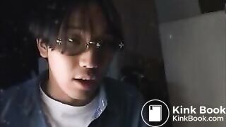 Poop in white nylon panties