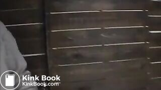 Poop in white nylon panties