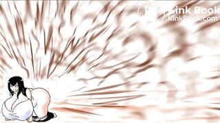 Girl farts and shits