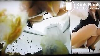 Japanese OL Desperate Diarrhea