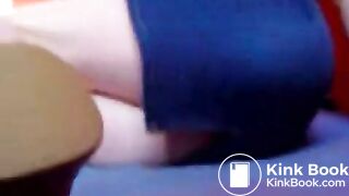 Girl Shitting in panties