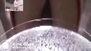 a group of woman shit on a guy