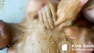 ebony scat slave - video 2