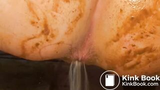 Solo scat masturbation