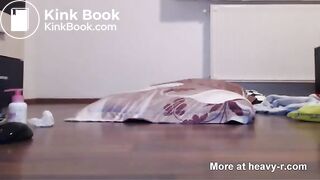 Messy Anal Dildo Ride