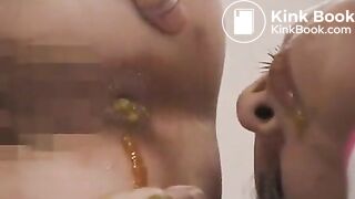 shino setsuna - more japanese lesbian scat play