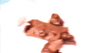 Shitting and pissing on the plate 2