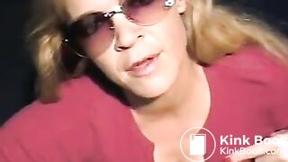 Dirty Blonde Panty Pooping