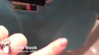 Bulimic Whore Puking On Herself