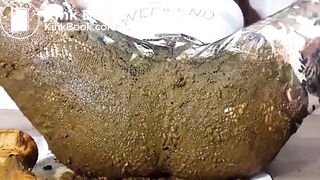 Shit Through Lace Leggings