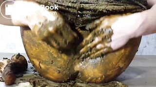 Shit Through Lace Leggings