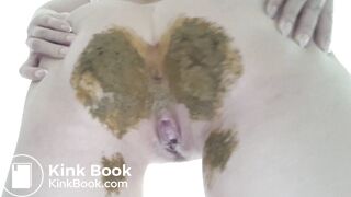 Huge White Panty Poop