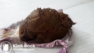 Huge White Panty Poop