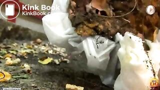 Japanese Girls hide and shitting in YUKATA 2