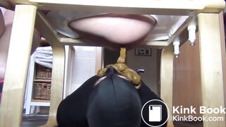 shit collection human toilet