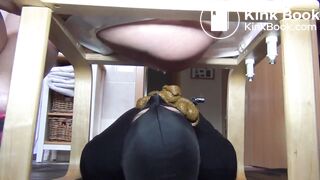 shit collection human toilet