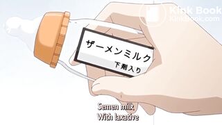 Milf Given Laxative and Shits in Diaper![Scat Hentai]