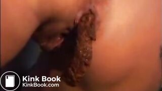 Teen Shitting in fields