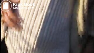 Teen Shitting in fields