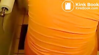 Toilet poops - video 2