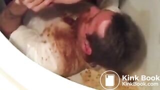 Ultra nasty and dirty diarrhea shower