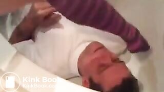 Ultra nasty and dirty diarrhea shower