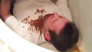 Ultra nasty and dirty diarrhea shower