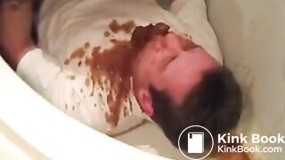 Ultra nasty and dirty diarrhea shower