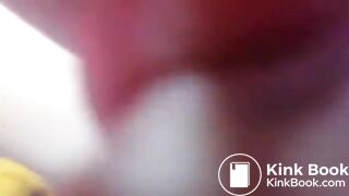 Amateur pooping on cam