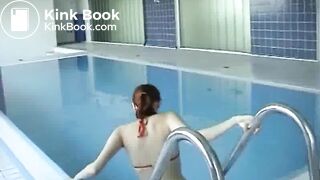 German student take a shit