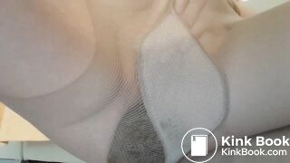 Pantyhose Poop and Masturbate