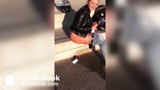 DM German Girl takes a Shit · And gives a Fuck