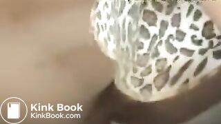 Blonde girl spied while pooping and smoking