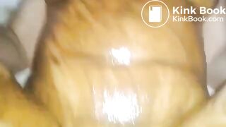 Smearing Poop On Her Beautiful Hairy Pussy