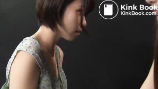 LESBIAN JAPANESE KISSING, LICKING AND SMEARING SHIT