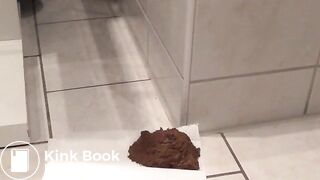 beautiful sideways pooping