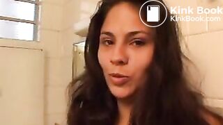 Toilet poop with good view