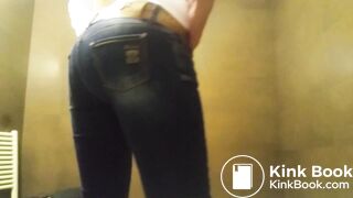Girl Poops In Jeans