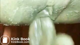 pussy fisted with Shit lube