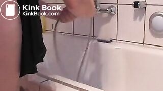 fun with her smeared ass