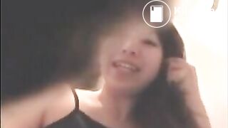 Japanese girl shit at home