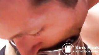 German Mistress Shit Bowl