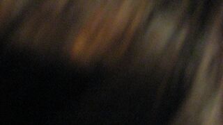 Latina hooker puking while sucking shitty cock