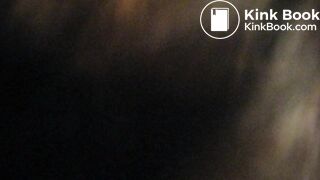 Latina hooker puking while sucking shitty cock